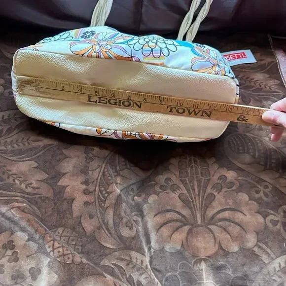 Rosetti Vegan Purse twist handle shoulder bag floral flower - Picture 6 of 16